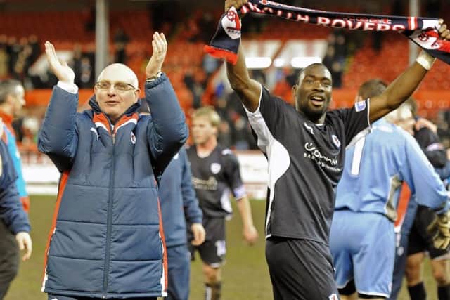 Raith Rovers manager John McGlynn in his first spell at the club