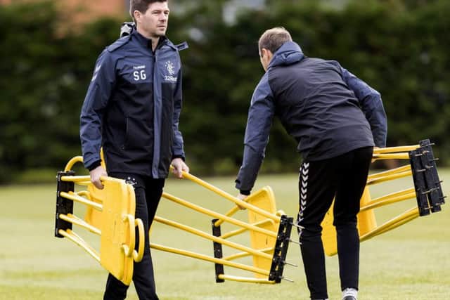 Rangers manager Steven Gerrard has raised standards across the board, according to Gary McAllister. Picture: Roddy Scott/SNS