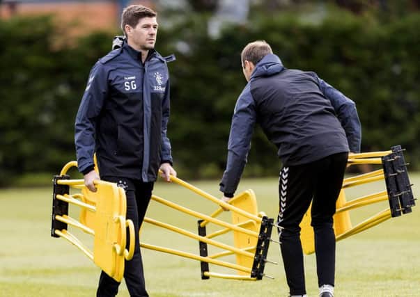 Rangers manager Steven Gerrard has raised standards across the board, according to Gary McAllister. Picture: Roddy Scott/SNS