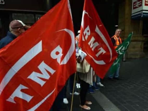 RMT members are angry they are paid less than drivers for working rest days. Picture: SWNS