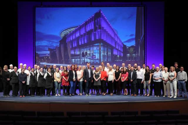 The team at the EICC. Picture: Stewart Attwood