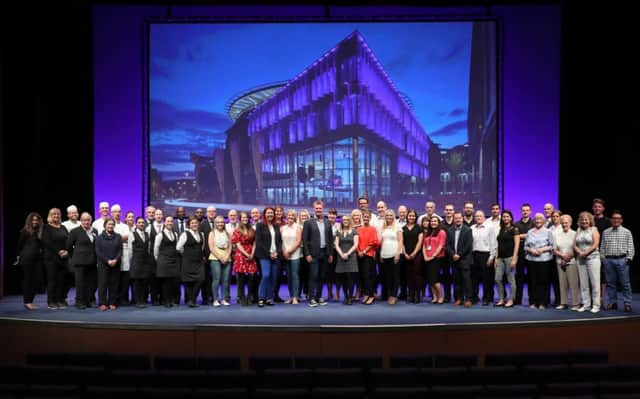 The team at the EICC. Picture: Stewart Attwood