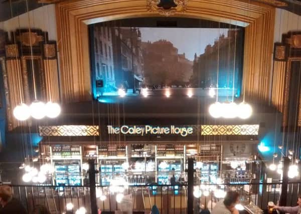 The Caley Picture House Wetherspoon restaurant in Edinburgh. One of the many Wetherspoons pictures taken by the Latchford family as they travelled around the UK visiting the pub chain. Picture: SWNS.