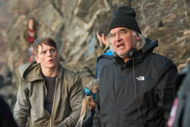 Paul Greengrass on the set of 22 July PIC: Netflix