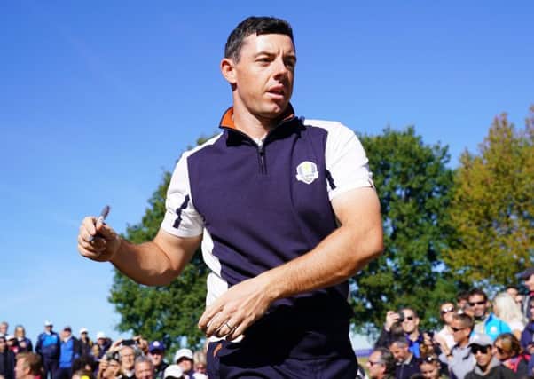 Rory McIlroy ahead of the 2018 Ryder Cup at Le Golf National in Paris. Picture: Stuart Franklin/Getty