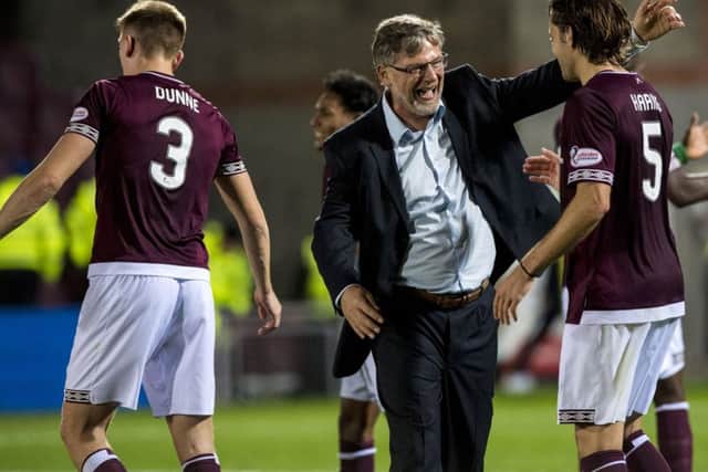 Hearts will play wherever they have to, according to Craig Levein. Picture: SNS Group