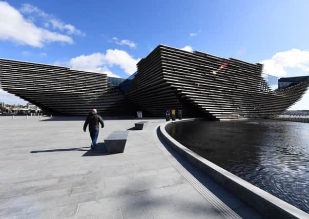 Cheaper train tickets to V&A Dundee may be hidden. Picture: John Devlin