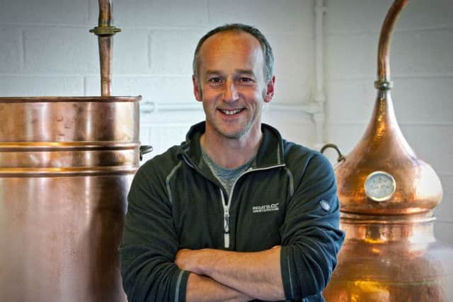 Distiller Iain Black uses local grains and home grown ingredients to create the gins and rum. Picture: Contributed