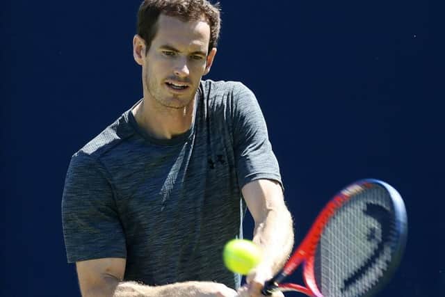 Andy Murray said he enjoyed the conditions in Shenzhen after beating No 1 seed David Goffin. Picture: Steven Paston/PA Wire.