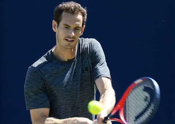 Andy Murray said he enjoyed the conditions in Shenzhen after beating No 1 seed David Goffin. Picture: Steven Paston/PA Wire.