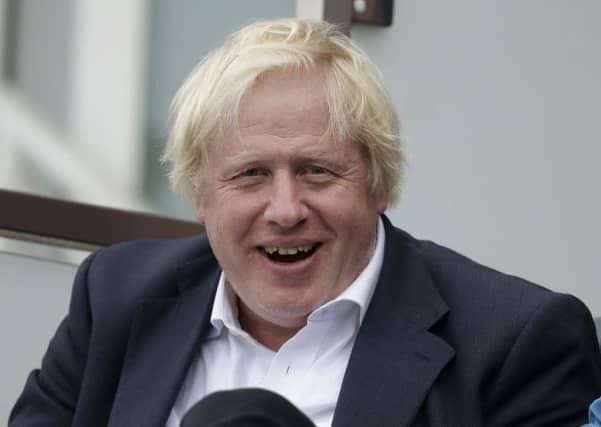 Britain's former Foreign Secretary Boris Johnson. Picture; AP