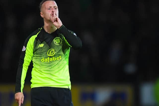 Celtic's Leigh Griffiths' says the dressing room is united. Picture: SNS/Craig Williamson