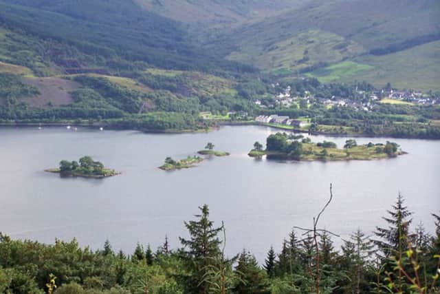 Eilean Munde (far right) in Loch Leven where MacKenzie is buried. PIC: www.geograph.co.uk