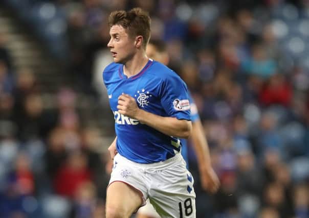Jordan Rossiter of Rangers played against Ayr United. Picture: Ian MacNicol/Getty Images