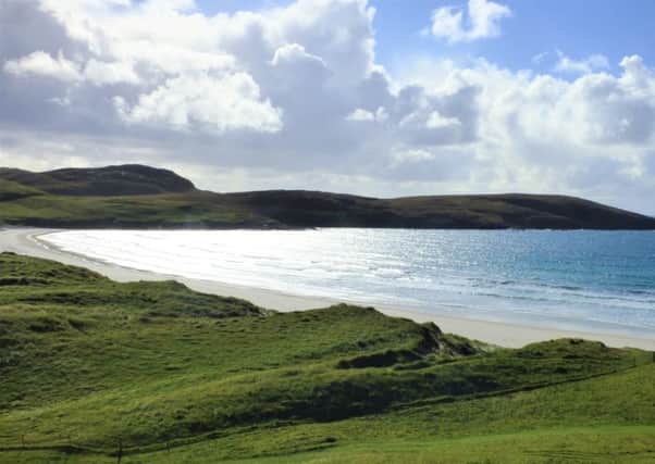 Vatersay West Beach where the victims of the Annie Jane wreck were buried. PIC: Church of Scotland.