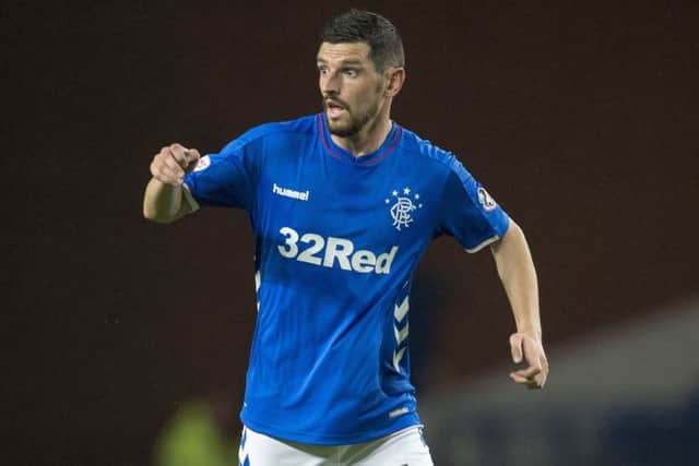 Graham Dorrans in action for Rangers. Pic: SNS