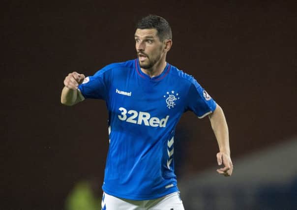 Graham Dorrans in action for Rangers. Pic: SNS