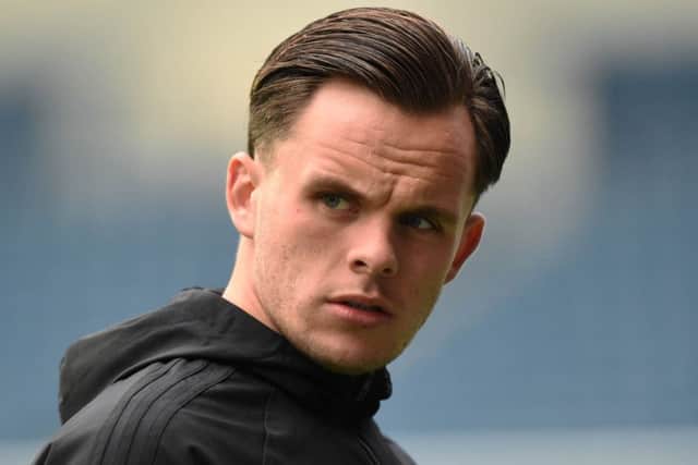 Ayr United's Lawrence Shankland bagged a brace. Pic: SNS