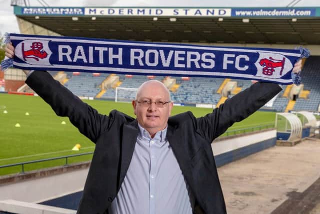 New Raith Rovers manager John McGlynn saw his side win 5-1. Pic: SNS