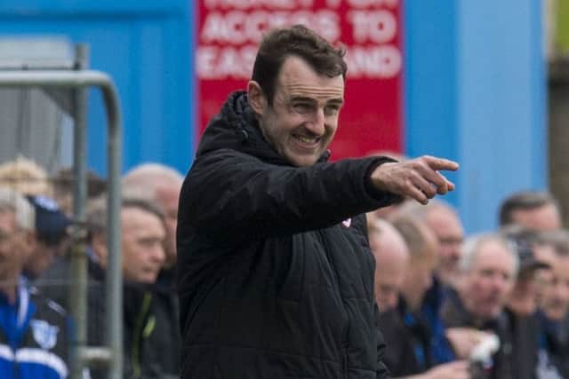 Stirling Albion have parted company with manager Dave Mackay. Picture: Sammy Turner/SNS
