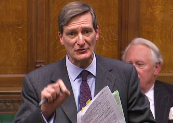 Conservative politician Dominic Grieve speaking in the House of Commons in London. Picture: AFP/Getty Images