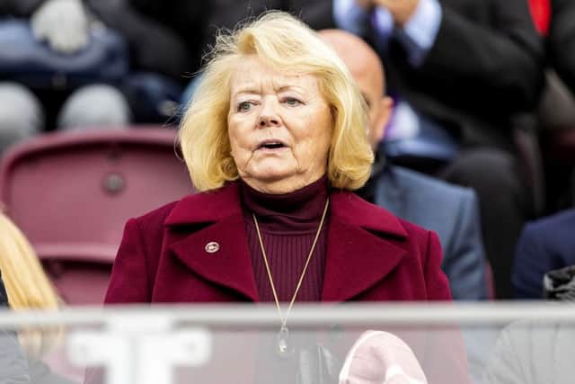Hearts owner Ann Budge says the SPFL should be thinking outside the box to come up with a suitable plan for the Betfred Cup semi-final schedule. Picture: SNS