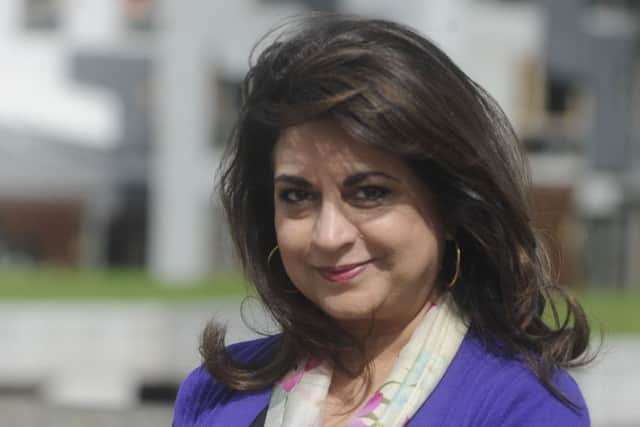 Baroness Mobarik, who has been appointed by the Scottish Tory leader to head a commission on improving party diversity, said minority representation was 'dismally low, or rather non-existent when it comes to the Conservative Party in Scotland'.
Picture: TSPL