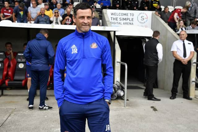 Sunderland manager Jack Ross  has Scotland ambition. Picture: SNS/Rob Casey