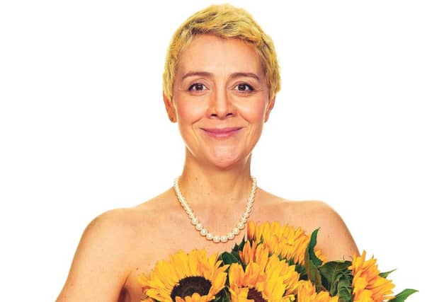 Karen Dunbar in Calendar Girls Picture: John Swannell