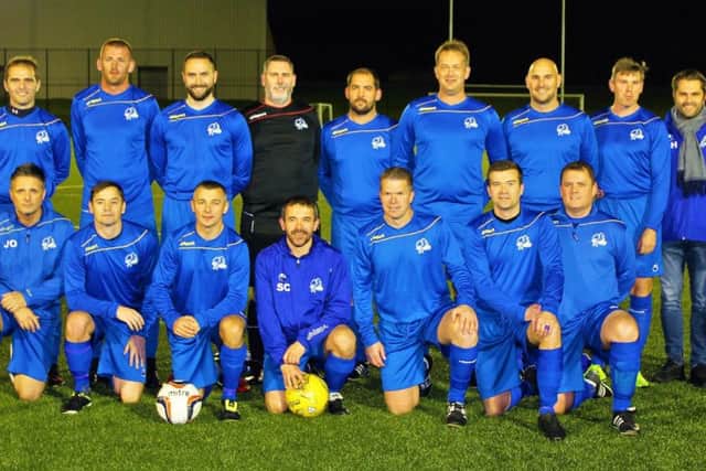 Cumbernauld Colts Over-35s are through to the Scottish Cup Final