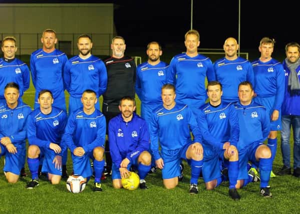 Cumbernauld Colts Over-35s are through to the Scottish Cup Final