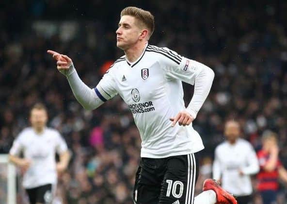 Tom Cairney briefly returned to action for Fulham in their 3-0 loss to Everton. Picture: Getty