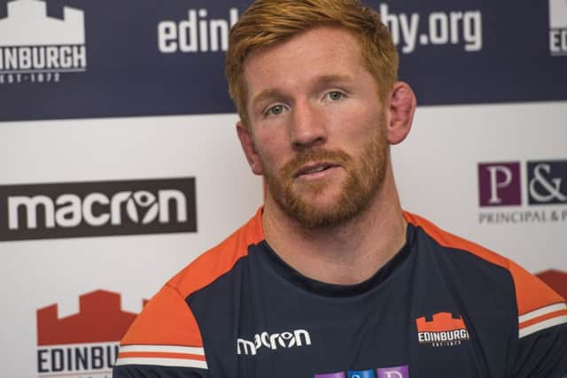 Roddy Grant believes Fridays defensive malfunction against Benetton was a blip, but one that Edinburgh cannot afford to repeat. Picture: SNS/SRU