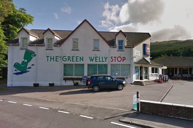 The Green Welly Stop Cafe Service Station and Shop Tyndrum