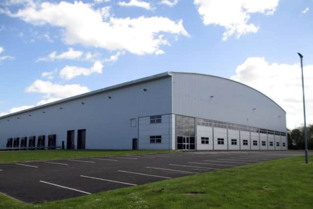 Titan Warehouse at Eurocentral stretches to more than 122,000 square feet. Picture: Contributed