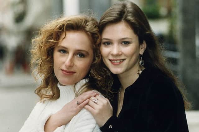 With Nicola Stephenson as Margaret, playing Beth in Channel 4 soap, Brookside in 1992
