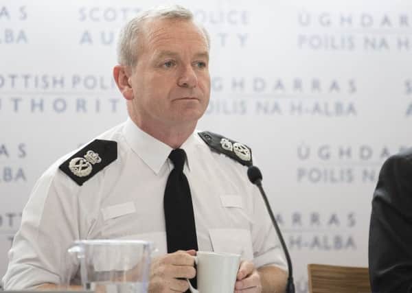 Iain Livingstone, Chief Constable of Police Scotland. Picture: John Devlin