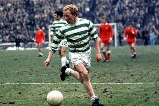 Jimmy Johnstone was voted Celtic's best-ever player. Picture: SNS.