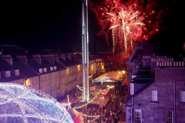 Despite offering 360 degree views, the festivals Drop Tower has been shelved after just one year  after office workers were disrupted by the ear-piercing screams of festive revellers.
