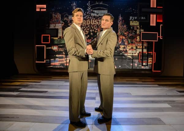 TV stars Ed Speleers and Matthew Horne satisfy as the brothers Charlie and Raymond in Rain Man