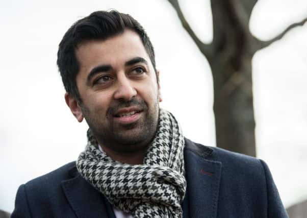 Humza Yousaf was stopped and searched by police when his white friends were not (Picture: John Devlin)