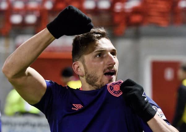 David Milinkovic became a fans' favourite at Hearts. Picture: SNS/Rob Casey