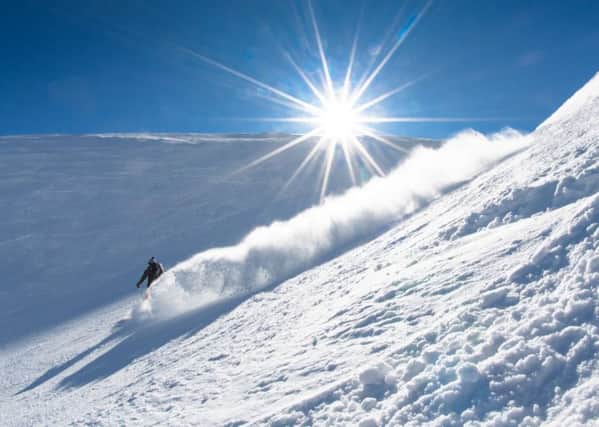 The Ciste Gully at CairnGorm Mountain on Easter Sunday 2018, about as good as it gets PIC: Stevie McKenna