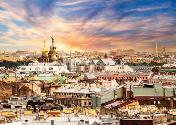 St Petersburg does not disappoint, with its incredible  architecture. Pic: TSPL