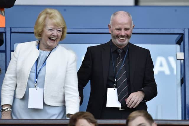 Hearts owner Ann Budge and Aberdeen chairman Stewart Milne are joining forces. Picture: SNS