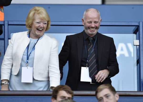 Hearts owner Ann Budge and Aberdeen chairman Stewart Milne are joining forces. Picture: SNS