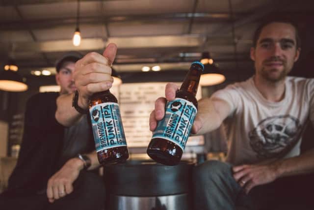 Ellon-based brewer, founded by James Watt (left) and Martin Dickie (right), has crowdfunded £64m from 90,000 investors since 2009. Picture: BrewDog