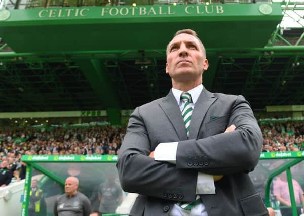 Celtic manager Brendan Rodgers has been linked with a move to Aston Villa. Picture: SNS/Craig Foy
