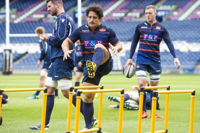 Argentine centre Juan Pablo Socino is brought  into an Edinburgh side which shows four changes from last weeks line-up. Picture: SNS/SRU
