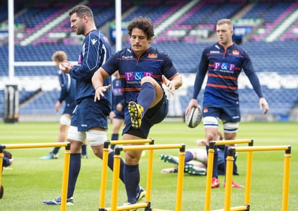 Argentine centre Juan Pablo Socino is brought  into an Edinburgh side which shows four changes from last weeks line-up. Picture: SNS/SRU